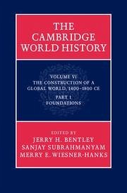 The Cambridge World History, Volume 6