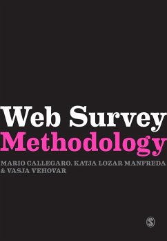 Web Survey Methodology - Callegaro, Mario; Lozar Manfreda, Katja; Vehovar, Vasja