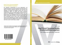 Karl Ernst Sommerfeldts Grammatikkonzeption