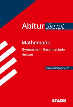 AbiturSkript - Mathematik Hessen - Weber, Günther