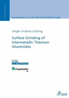 Cover Surface Grinding of Intermetallic Titanium Aluminides