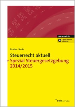 Cover Steuerrecht aktuell Spezial Steuergesetzgebung 2014/2015