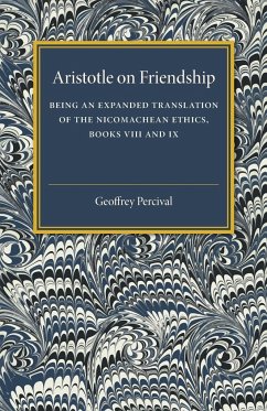 Aristotle on Friendship - Percival, Geoffrey