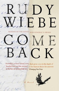 Come Back - Wiebe, Rudy