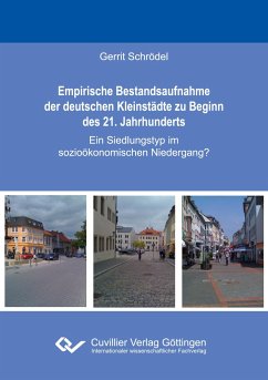 Empirische Bestandsaufnahme der deutschen Kleinstädte zu Beginn des 21. Jahrhunderts - Schrödel, Gerrit