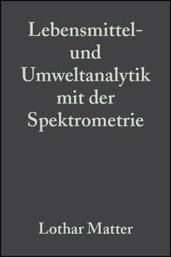 Lebensmittel- und Umweltanalytik mit der Spektrometrie (eBook, PDF)