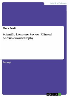 Scientific Literature Review: X-linked Adrenoleukodystrophy (eBook, PDF)