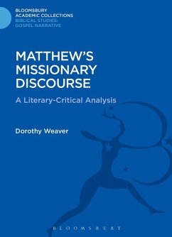 Cover Matthew's Missionary Discourse