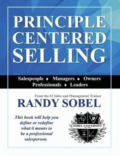 Principle Centered Selling - Sobel, Randy