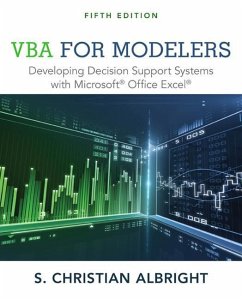 VBA for Modelers: Developing Decision Support Systems with Microsoft Office Excel - Albright, S. Christian