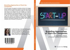 Branding Approaches of Start-Up Companies