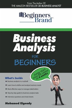 Business Analysis For Beginners - Elgendy, Mohamed