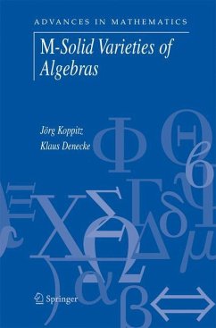 M-Solid Varieties of Algebras - Koppitz, Jörg;Denecke, Klaus