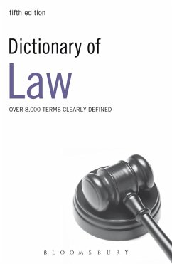 Dictionary of Law (eBook, ePUB) - Publishing, Bloomsbury