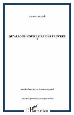 Qu'allons-nous faire des pauvres ? (eBook, PDF) Qu'allons-nous faire des pauvres ? (eBook, PDF)