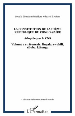 Constitution de la iiie republique du co (eBook, PDF)