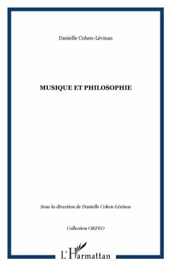 Musique et philosophie (eBook, PDF)