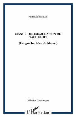 Manuel de conjugaison du tachelhit (eBook, PDF)
