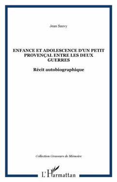 Cover Enfance et adolescence d'un petit prove (eBook, PDF)