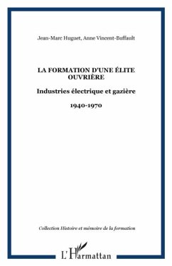 Cover Formation d'une elite ouvriere (eBook, PDF)