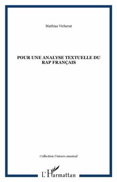 Cover Pour une analyse textuelle du rap francais (eBook, PDF)