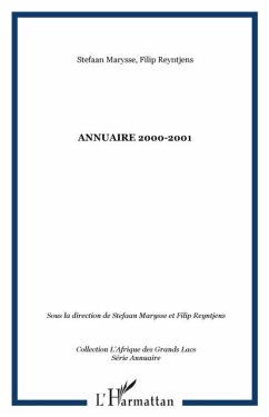 Cover Annuaire 2000-2001 (eBook, PDF)