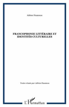 Francophonie litteraire et identites cul (eBook, PDF)