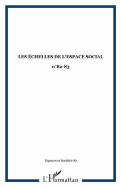 Cover Les echelles de l'espace social (eBook, PDF)