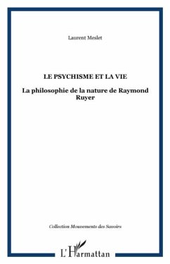 Le psychisme et la vie (eBook, PDF)