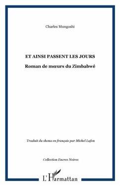 ET AINSI PASSENT LES JOURS (eBook, PDF) - Mungoshi Charles