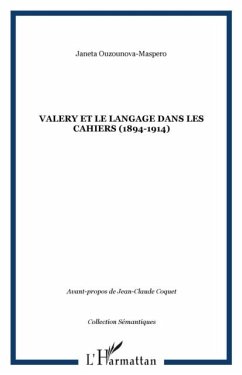 Valery et le langage dans les cahiers (1894-1914) (eBook, PDF)