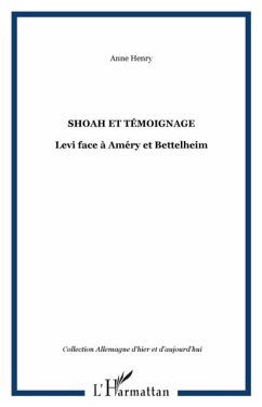 Shoah et temoignage (eBook, PDF)