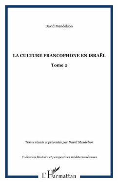 Cover LA CULTURE FRANCOPHONE EN ISRAEL (eBook, PDF)