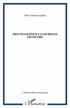 Cover Des villes pour la Louisiane francaise (eBook, PDF)