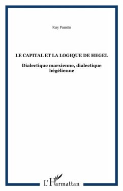 Le capital et la logique de Hegel (eBook, PDF) - Ruy Fausto