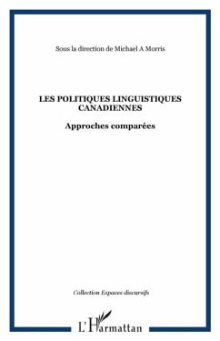 Cover Les politiques linguistiques canadiennes (eBook, PDF)