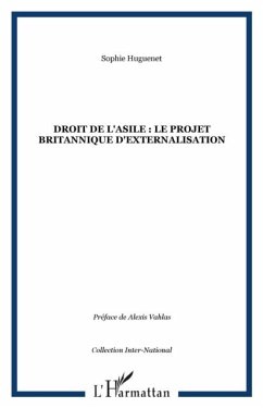 Cover Droit de l'asile: le projet brittannique (eBook, PDF)