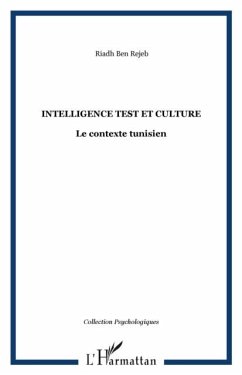 Cover Intelligence test et culture (eBook, PDF)