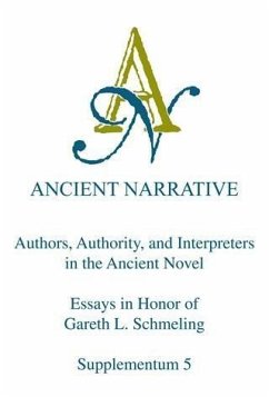 Cover Authors, Authority, and Interpreters in the Ancient Novel (eBook, PDF)