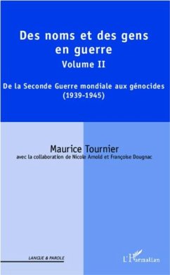 Des noms et des gens en guerre (eBook, PDF)