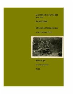 Cover Les Memoires d'un soldat anonyme (eBook, PDF)