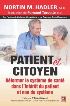 Patient et citoyen (eBook, PDF) - Nortin M. Hadler, Nortin M. Hadler