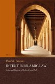 Intent in Islamic Law: Motive and Meaning in Medieval Sunnī Fiqh