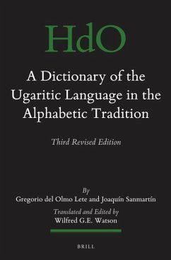A Dictionary of the Ugaritic Language in the Alphabetic Tradition (2 Vols) - Del Olmo Lete, Gregorio; Sanmartín, Joaquín
