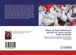 Effect of feed withdrawal periods on some carcass traits of broiler - Elsaid, Eman