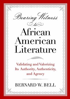 Cover Bearing Witness to African American Literature (eBook, ePUB)