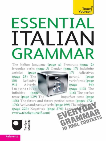 Essential Italian Grammar: Teach Yourself (eBook, ePUB)
