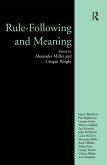 Rule-following and Meaning (eBook, ePUB)