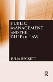 Public Management and the Rule of Law (eBook, ePUB)