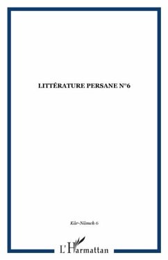 Cover LITTERATURE PERSANE N(deg)6 (eBook, PDF)